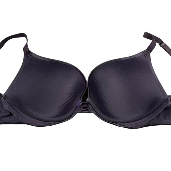 Victoria's Secret So Obsessed Underwire Padded Push Up Bra FLAW Purple 34D - Picture 2 of 6